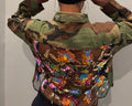 Camo Bling Crop Jacket